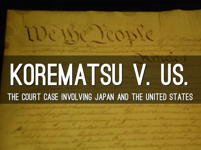 Korematsu v. United States