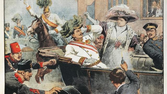 Ausbruch des ersten Weltkrieg