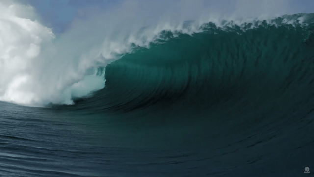 Enters the Pacific Ocean