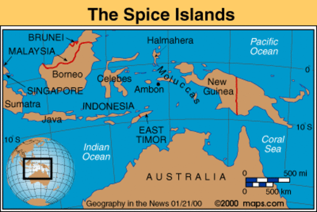 Reach the Spice Islands