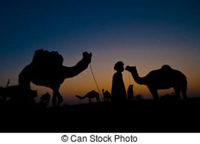 Mohammed og tilhengerne flykter