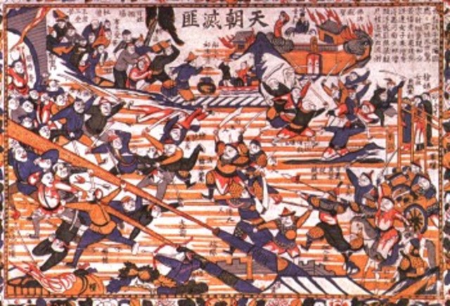 Правительственные войска заняли столицу Тайпин тянго-Нанкин