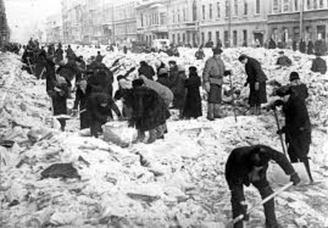 Battle of Leningrad September 8, 1941- January 27,1944