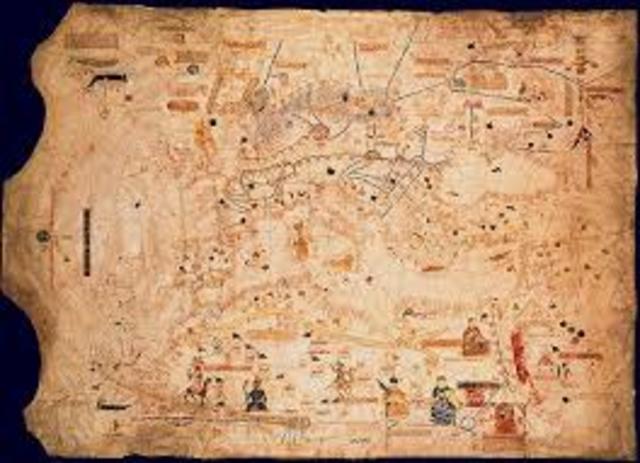 Cartas Geográficas trazados por los Árabes.