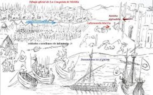 Conquesta del port de Melilla