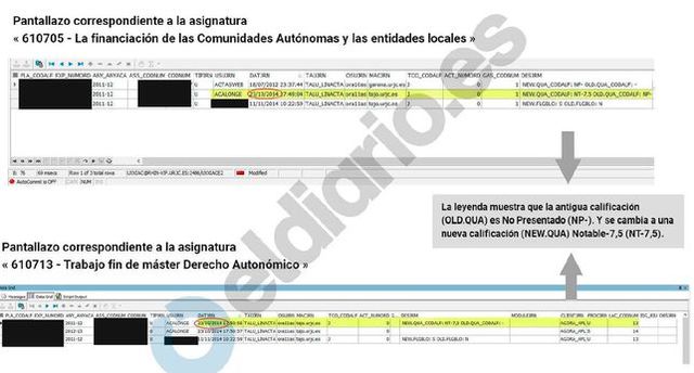 Eldiario.es publica la primera exclusiva: Cifuentes obtuvo su título de máster en una universidad pública con notas falsificadas