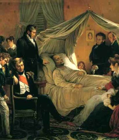 Napoleon dies on St. Helena