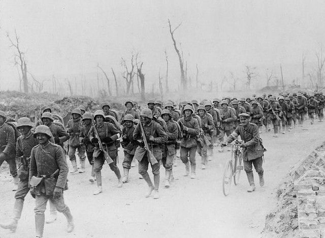 German offensive to the east