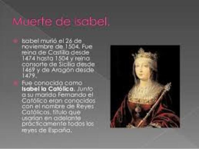 Mor Isabel "La Catòlica"