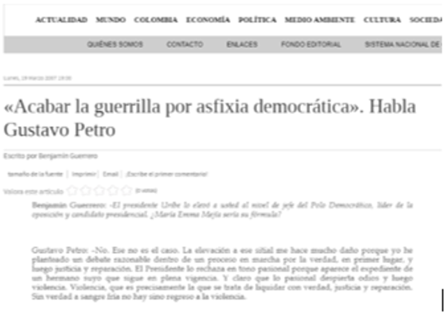 El alcalde se pronuncia al respecto