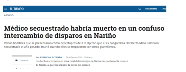 2do intento de reclutamiento a Orduz