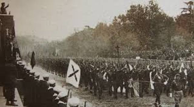 BARCELONA, " DÍA DE LA RAZA O LA HISPANIDAD"