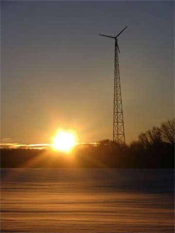 The fourt wind turbine