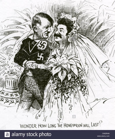 Hitler and Stalin pact