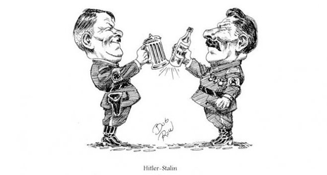 Hitler & Stalin pact
