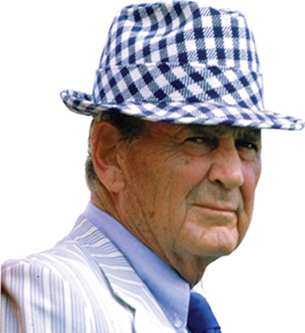 Forrest get coached by "Bear" Bryant