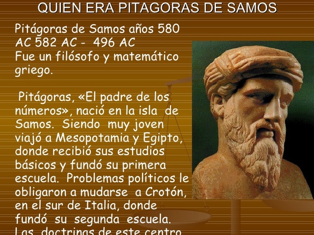 LOS PITAGÓRICOS