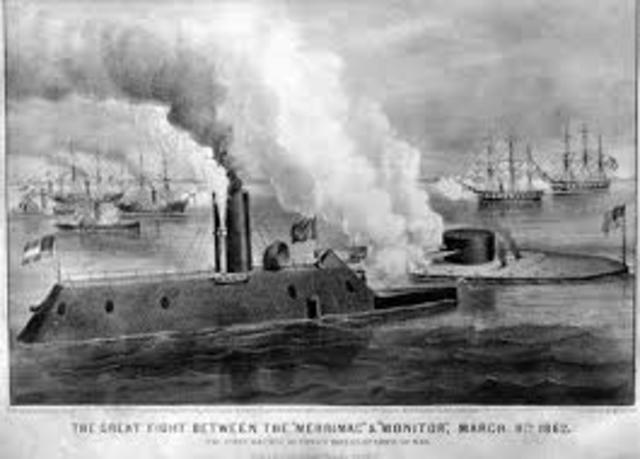 First Battle of ironclads