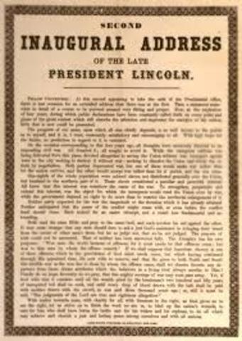 Lincoln’s first inaugural address