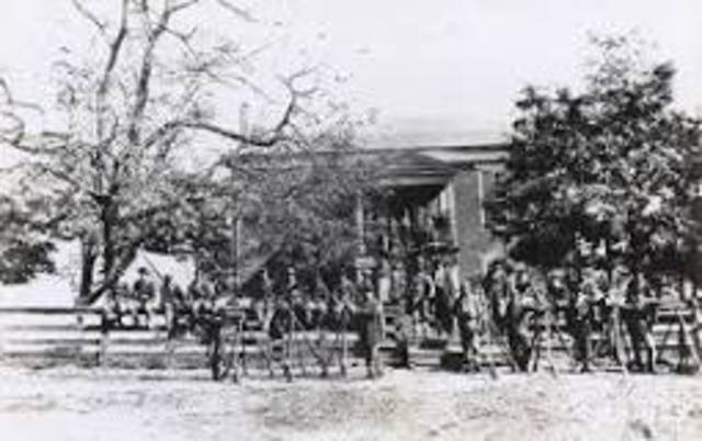 Battle of Appomattox Courthouse (Lee surrenders)