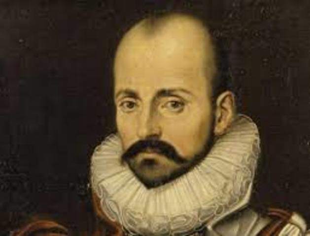Michel de Montaigne (1533-1592).
