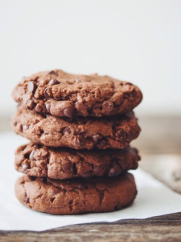 Double Chocolate Cookies