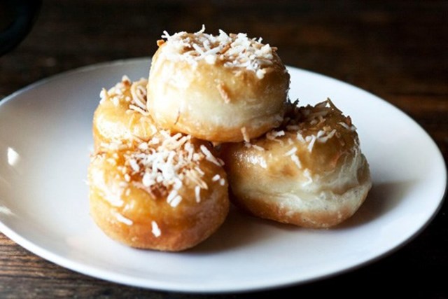 Vegan Coconut Doughnuts
