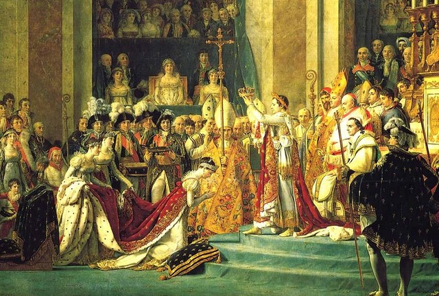 Napoléon couronné empereur