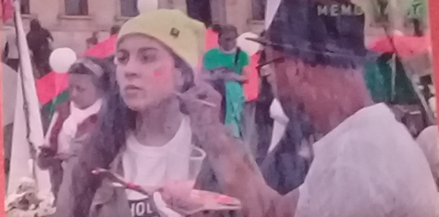 2016(Marcha  por la paz en la plaza Bolívar tras el triunfo del "no" en el plebiscito)