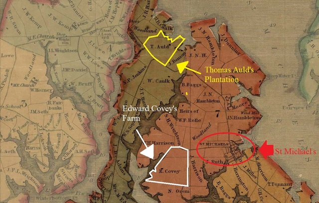 Douglass is transferred to Edward Covey's Farm