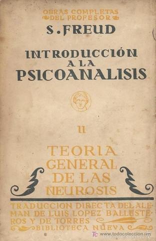 Freud: "Introducción al psicoanálisis"