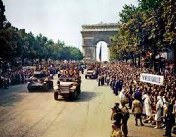 Allies Enter Paris