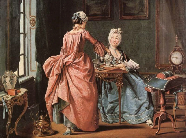 Mary works as a servant