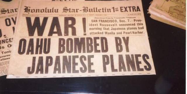 Japan Attacks Pearl Harbor