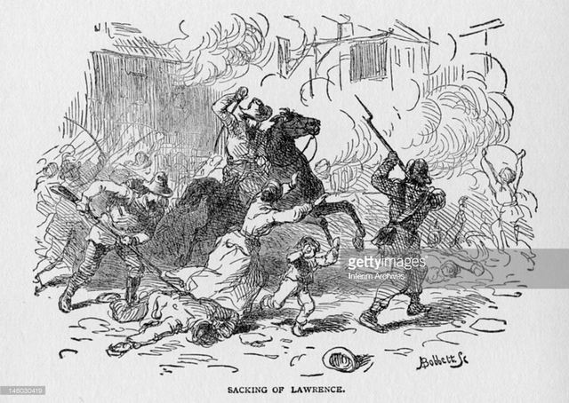 Sacking of Lawrence, Kansas by Confederates