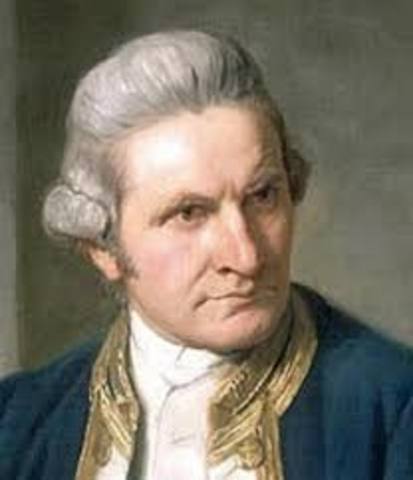 Captain James Cook arrives in New Zealand