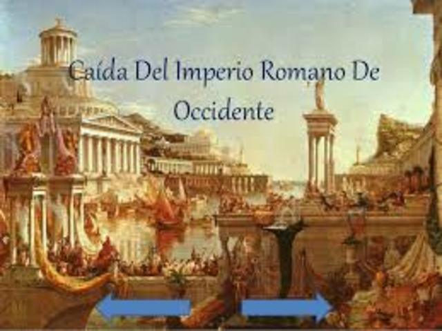 Fin del Imperio Romano de Occidente.