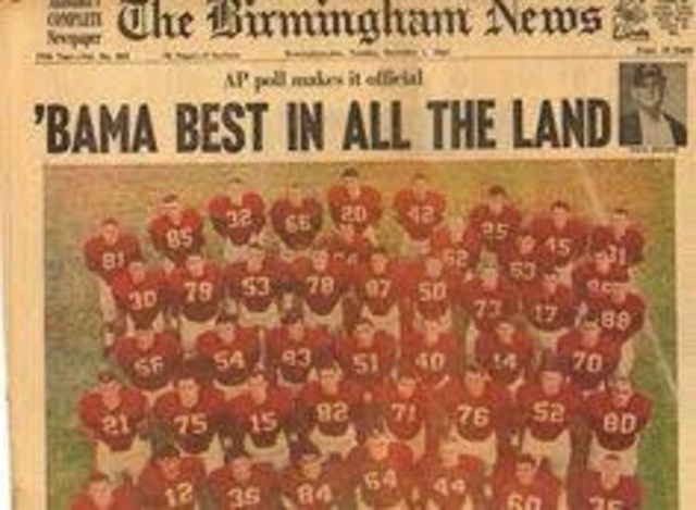 Alabama's heyday