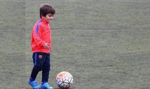Primer hijo de Messi