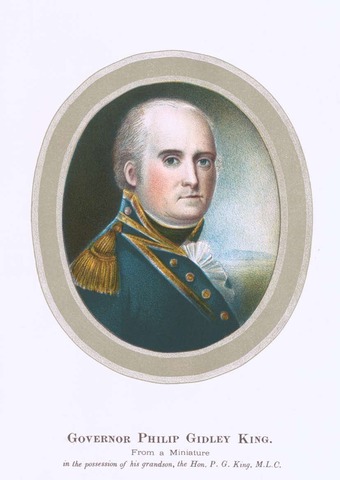 Captain Philip Gidley King
