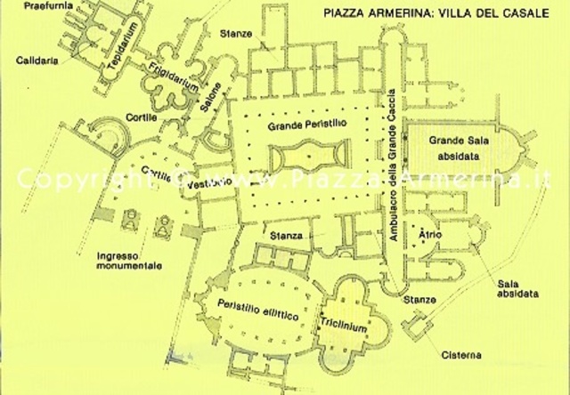 Villa a piazza Armerina