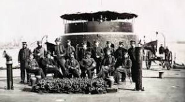 first battle of ironclads