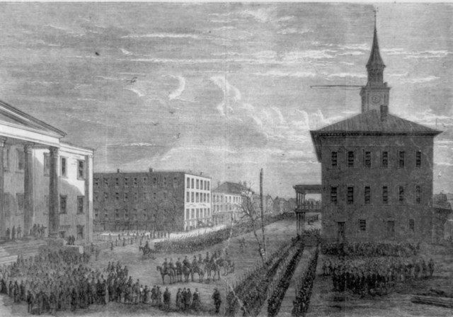 Sherman's Army of Georgia arrives at Savannah, Georgia