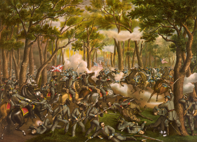 Battle of the wilderness Virginia