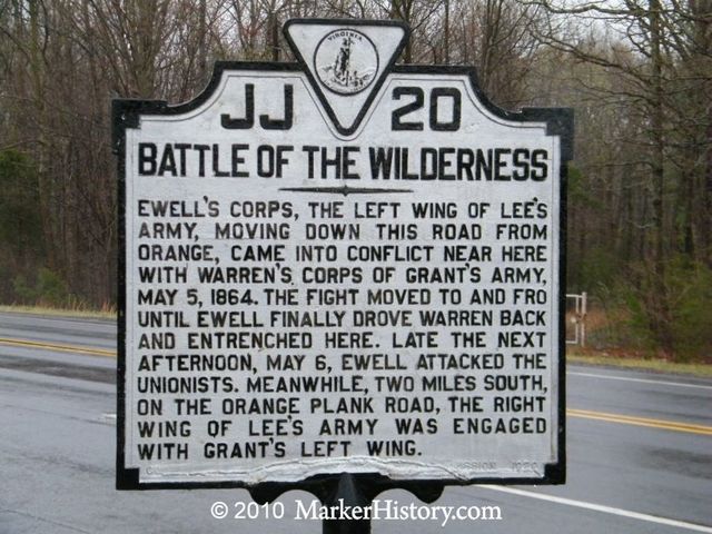 Battle of the Wilderness Virginia