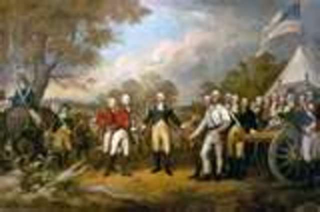 Burgoyne lost at Saratoga