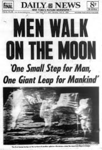 Man on the moon