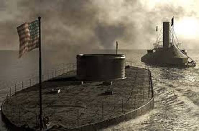First battle of ironclads