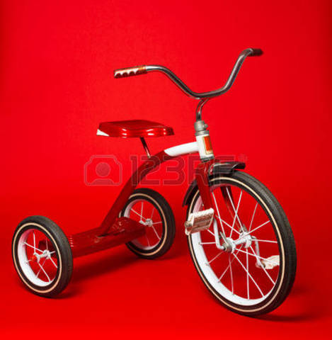 Mi triciclo rojo
