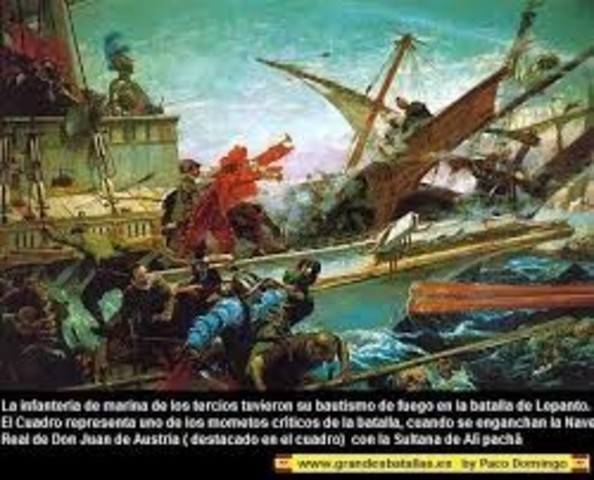 1571 Batalla naval de le panto